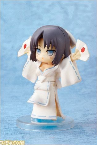 《閃亂神樂：少女們的選擇》限定版附送粘土人實物預覽圖