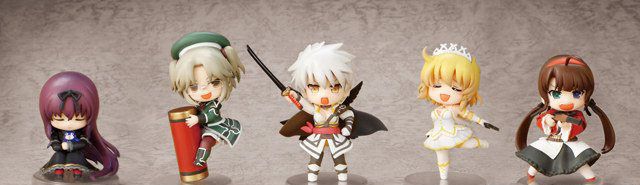 《閃亂神樂：少女們的選擇》限定版附送粘土人實物預覽圖