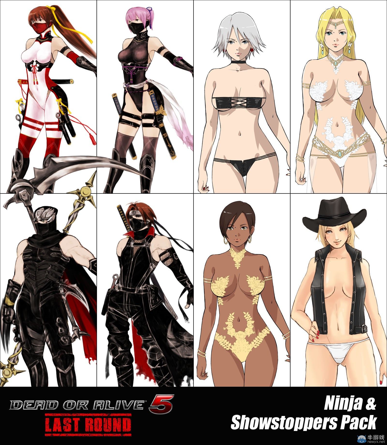 《死或生5：最后一戰》（Dead or Alive 5：Last Round）新作發售日確定：預購福利圖公布