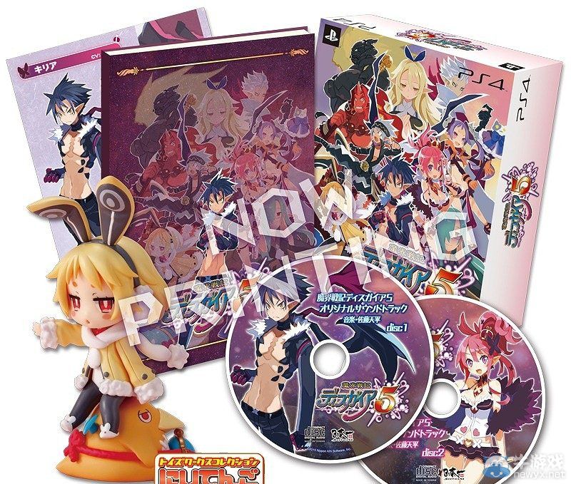 《魔界戰(zhàn)記5》兔莉雅黃色普利尼粘土手辦詳情