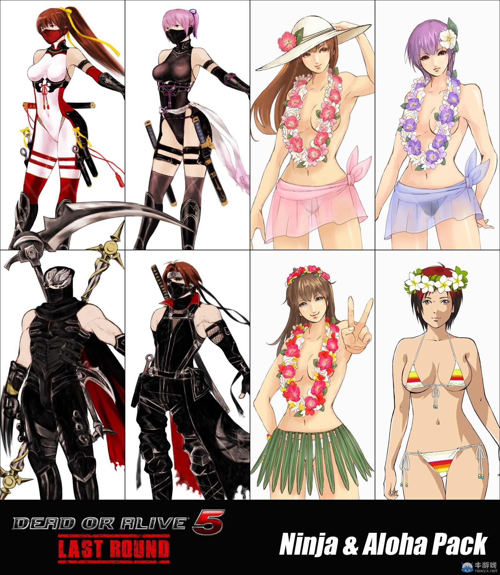 《死或生5：最后一戰》（Dead or Alive 5：Last Round）新作發售日確定：預購福利圖公布