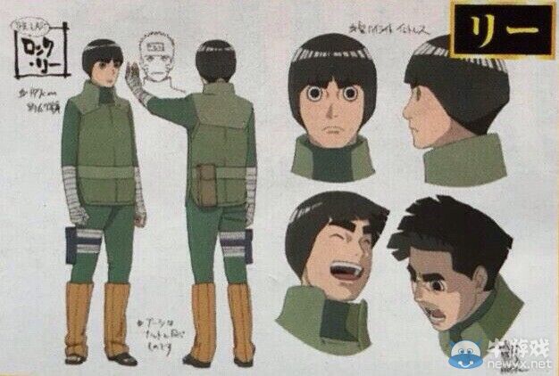 木葉忍者帥氣逼人!《火影忍者》劇場版人設彩圖曝光