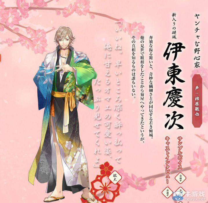 《男游郭》發售日期確定：劇情與登場角色公開