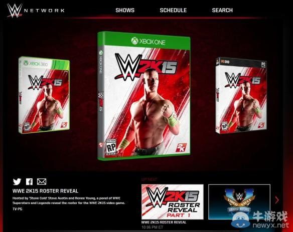 男人之間的戰(zhàn)斗!《WWE 2K15》公布
