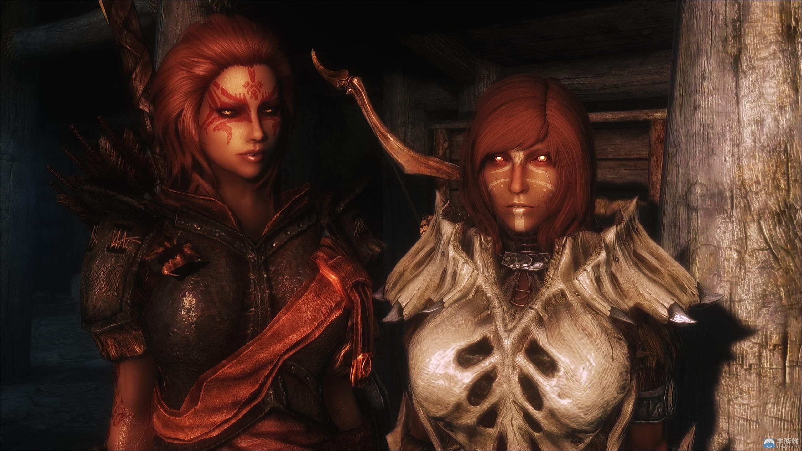 《上古卷軸5：天際》新MOD圖：美眉手執(zhí)光劍很性感