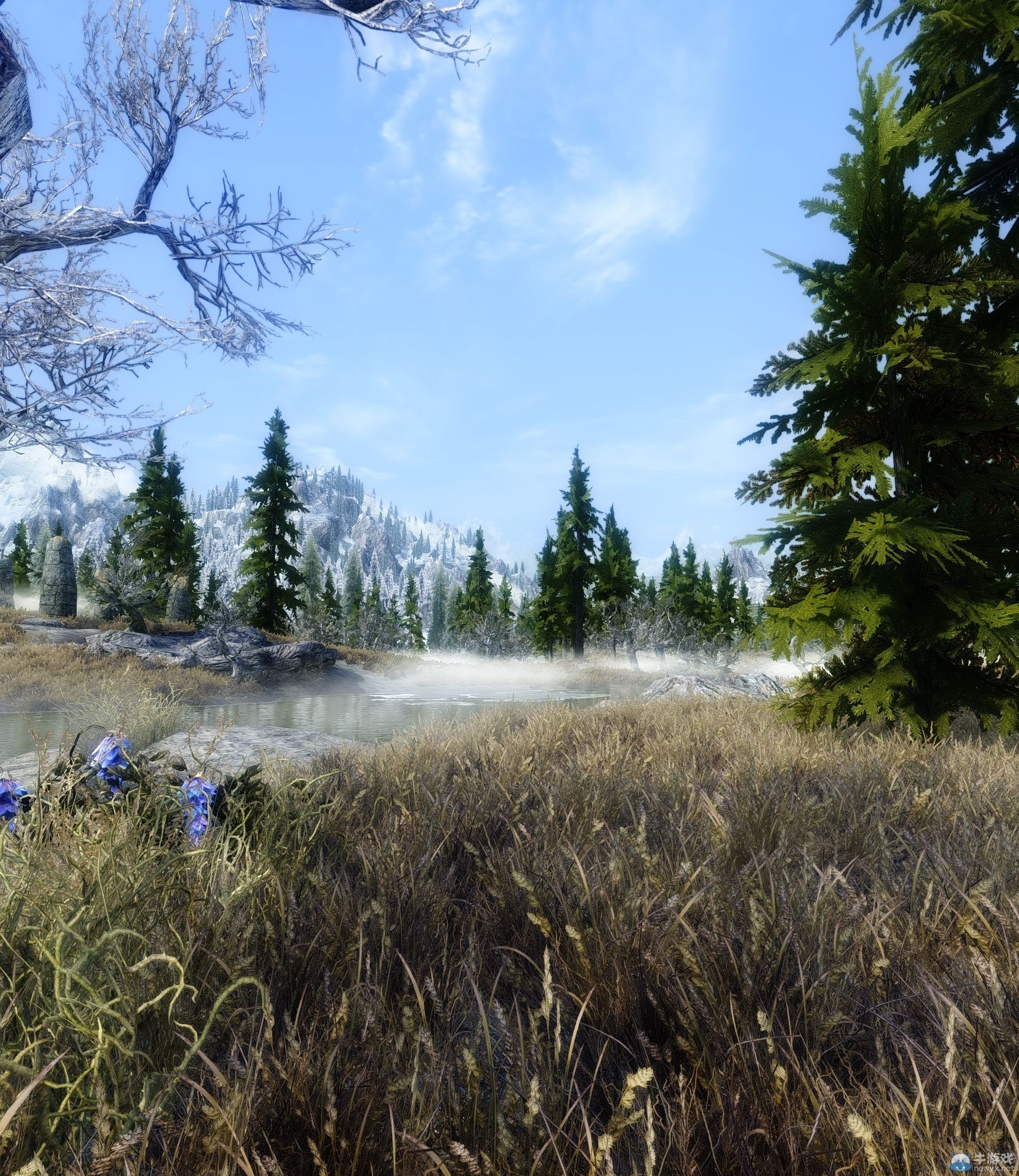 《上古卷軸5：天際》新MOD圖：美眉手執(zhí)光劍很性感