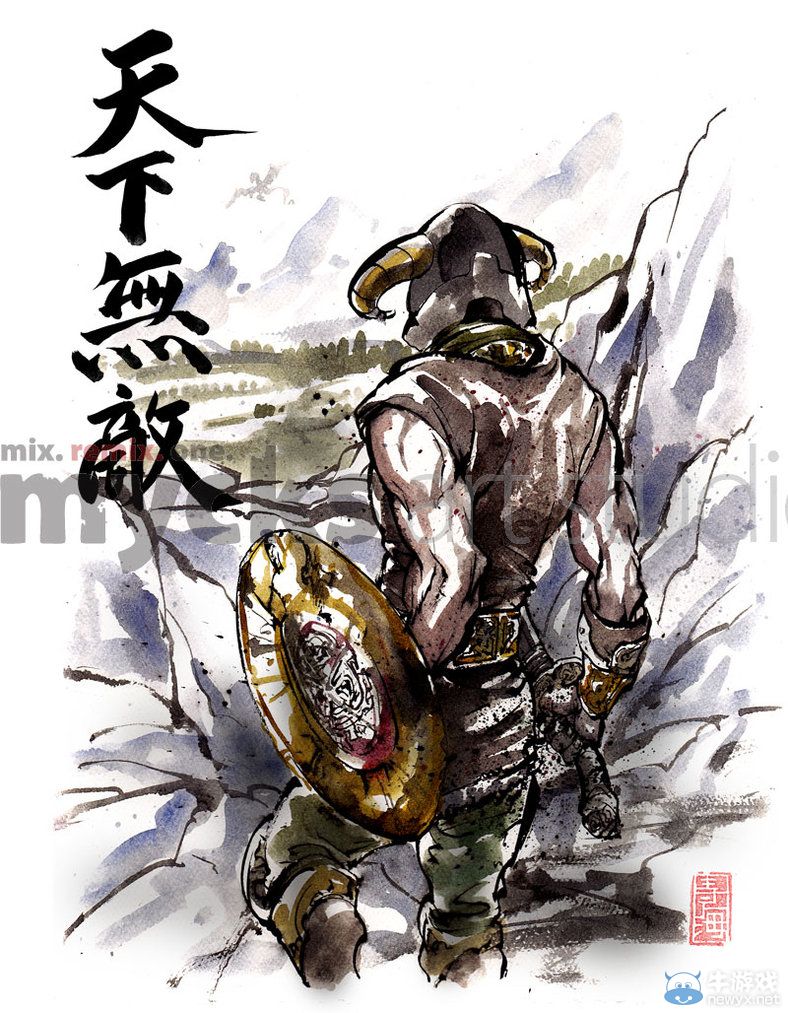 進擊的奧特曼君帥爆!國外妹子水墨風(fēng)同人畫作欣賞