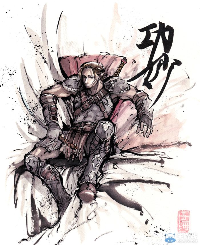 進擊的奧特曼君帥爆!國外妹子水墨風(fēng)同人畫作欣賞