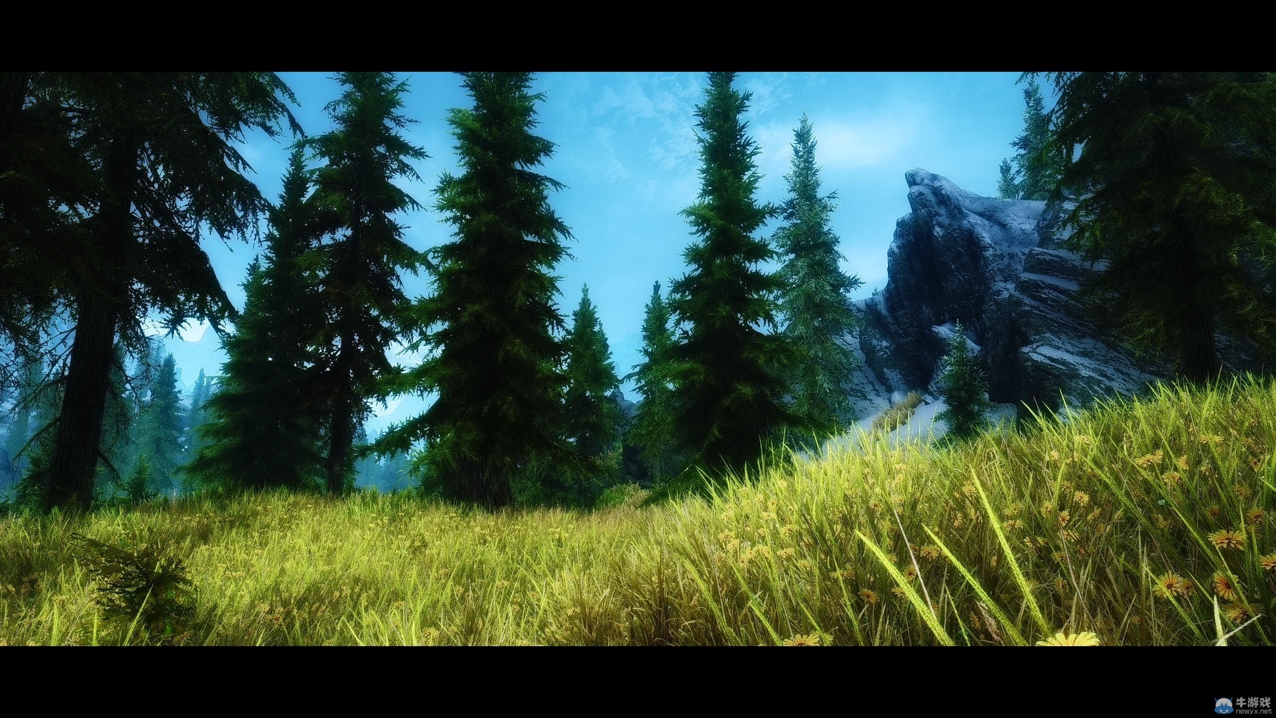 《上古卷軸5：天際》新MOD圖：美眉手執(zhí)光劍很性感