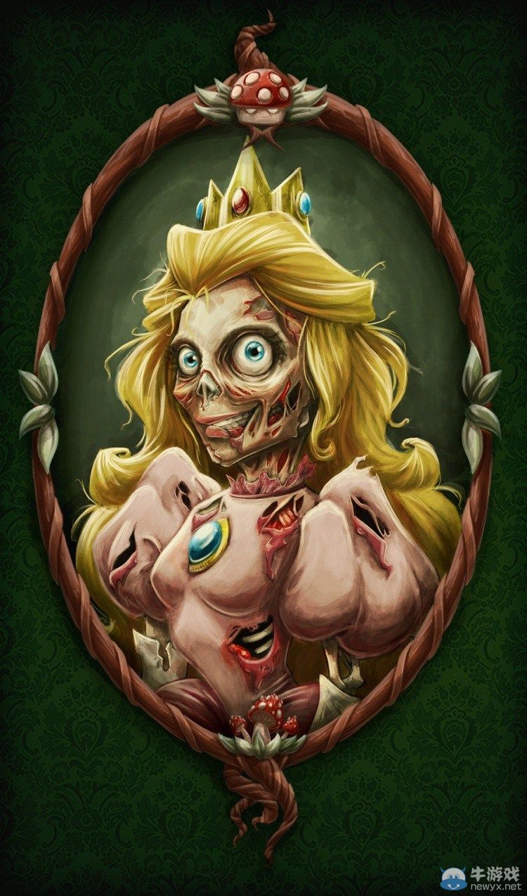 高能慎入 春麗姐姐你腫么了!著名游戲角色喪尸化