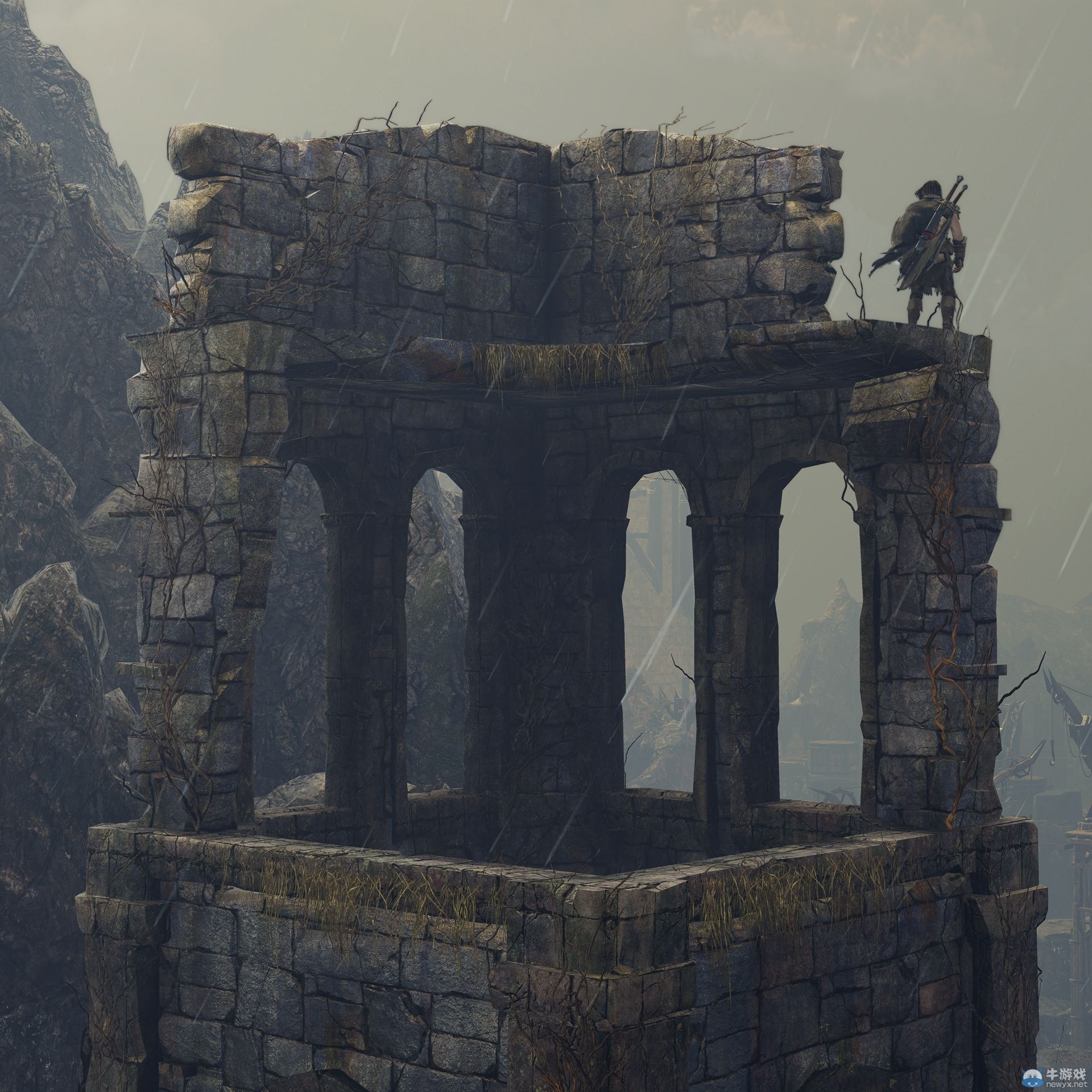 《上古卷軸5：天際》新MOD圖：美眉手執(zhí)光劍很性感