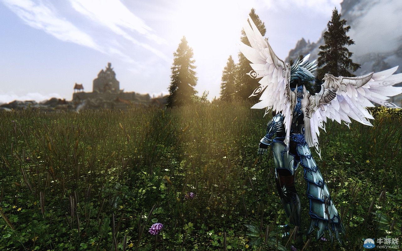 《上古卷軸5：天際》新MOD圖：精靈妹子胸口大開(kāi)！