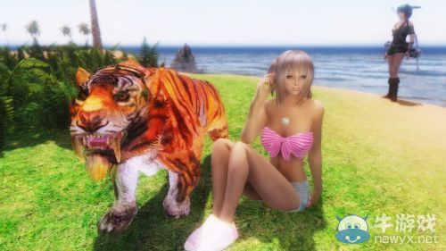 《上古卷軸5：天際》新MOD圖：妹子非常討喜哦！