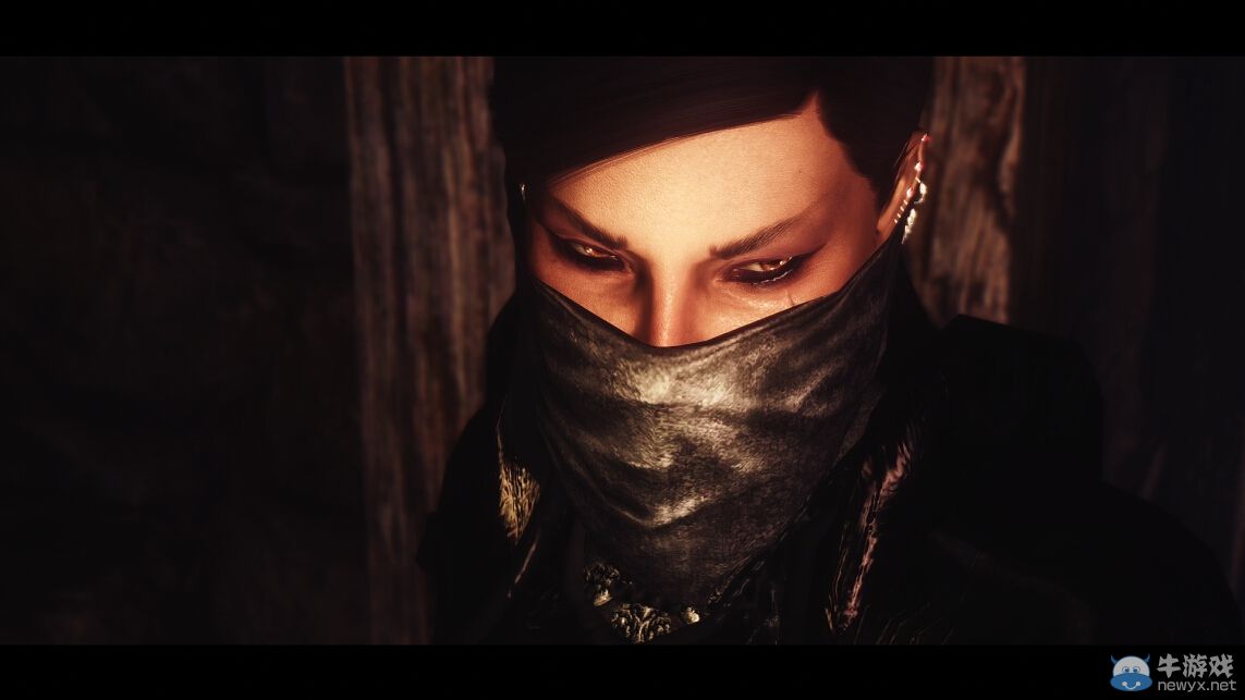 《上古卷軸5：天際》新MOD圖：精靈妹子胸口大開(kāi)！