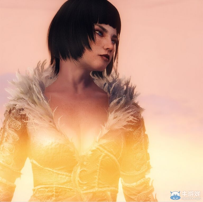 《上古卷軸5：天際》新MOD圖：精靈妹子胸口大開(kāi)！