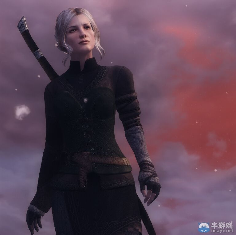 《上古卷軸5：天際》新MOD圖：精靈妹子胸口大開(kāi)！