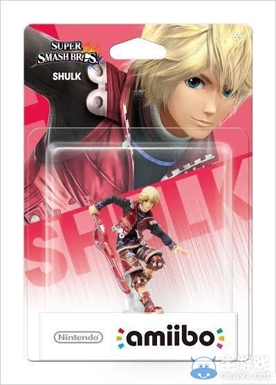 GameStop獨占《異度之刃》主角修爾克Amiibo