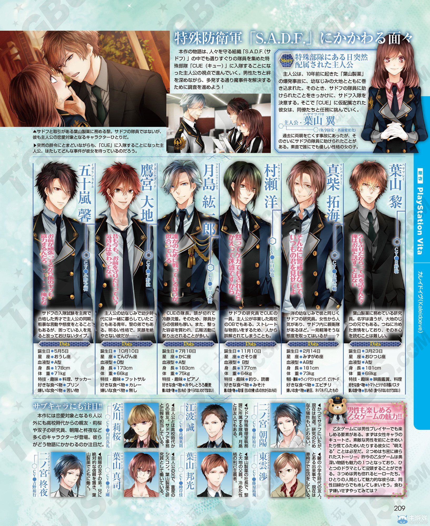 《萬花筒前夜》詳情公開：主要登場角色介紹