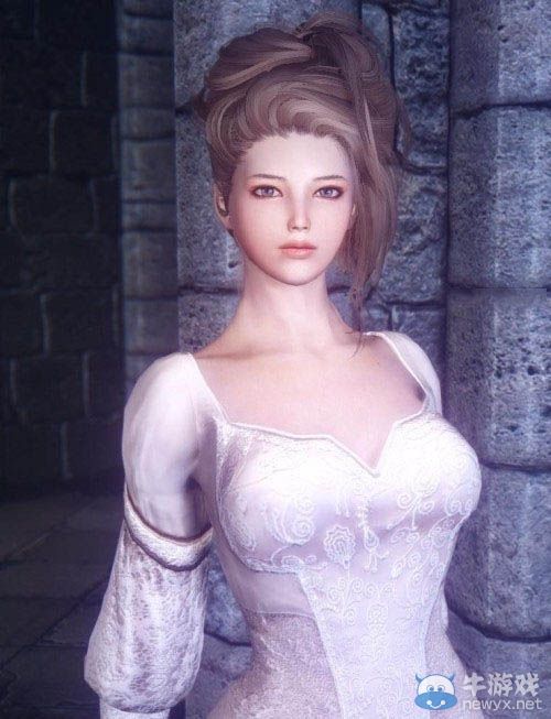 《上古卷軸5：天際》MOD美圖賞：全是漂亮妹子！