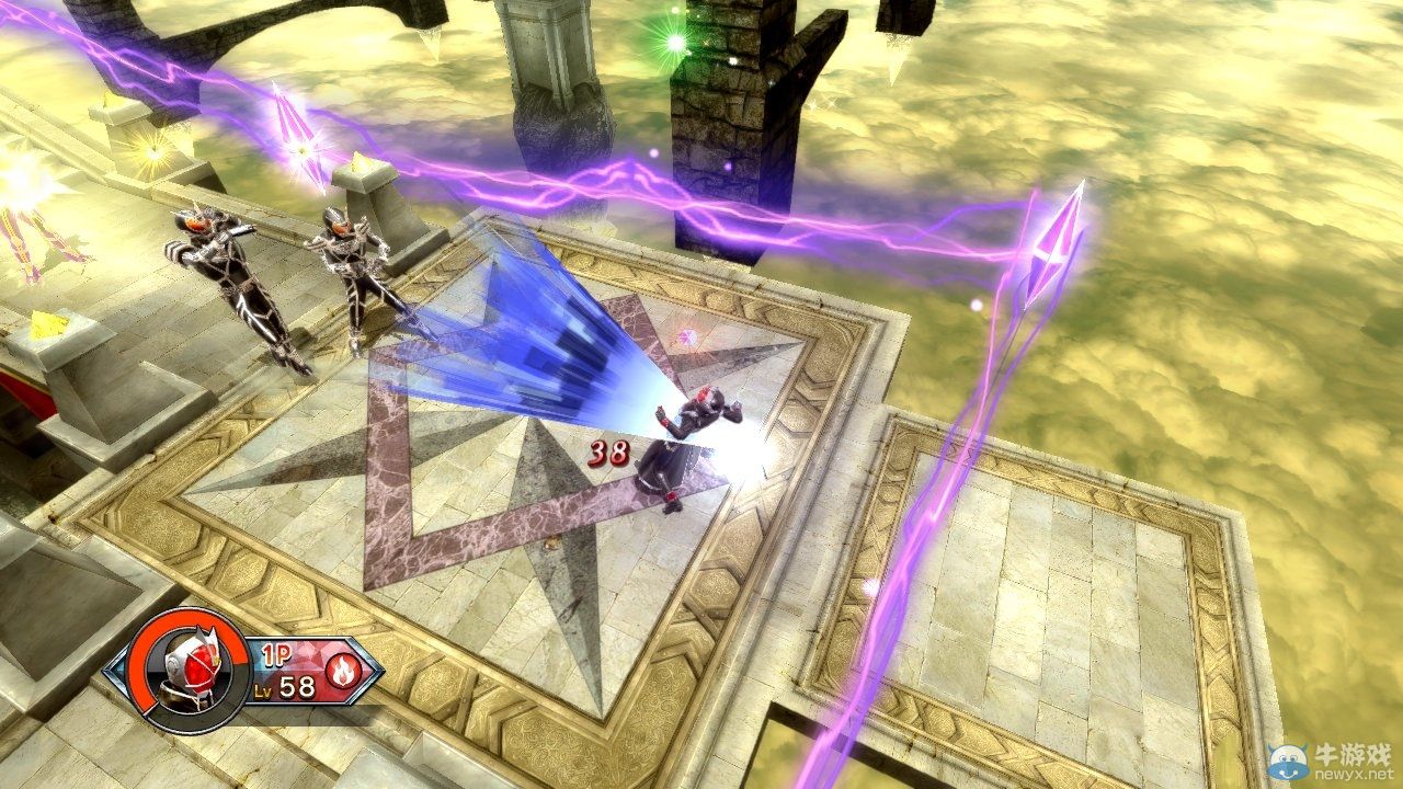 《假面騎士：天喚騎兵》召喚戰(zhàn)斗等畫面截圖