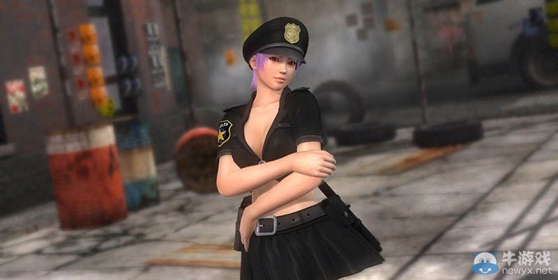 《死或生5：終極版》警官制服誘惑美圖：好奶好性福