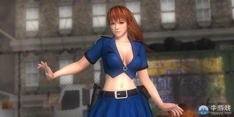 《死或生5：終極版》警官制服誘惑美圖：好奶好性福