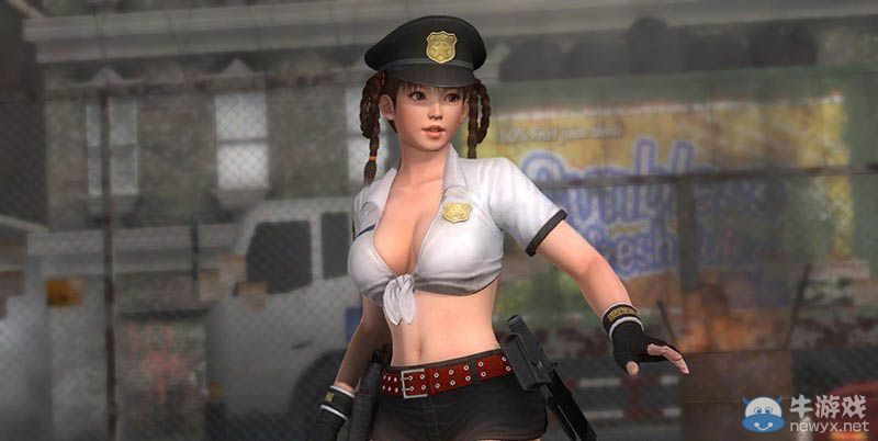 《死或生5：終極版》警官制服誘惑美圖：好奶好性福