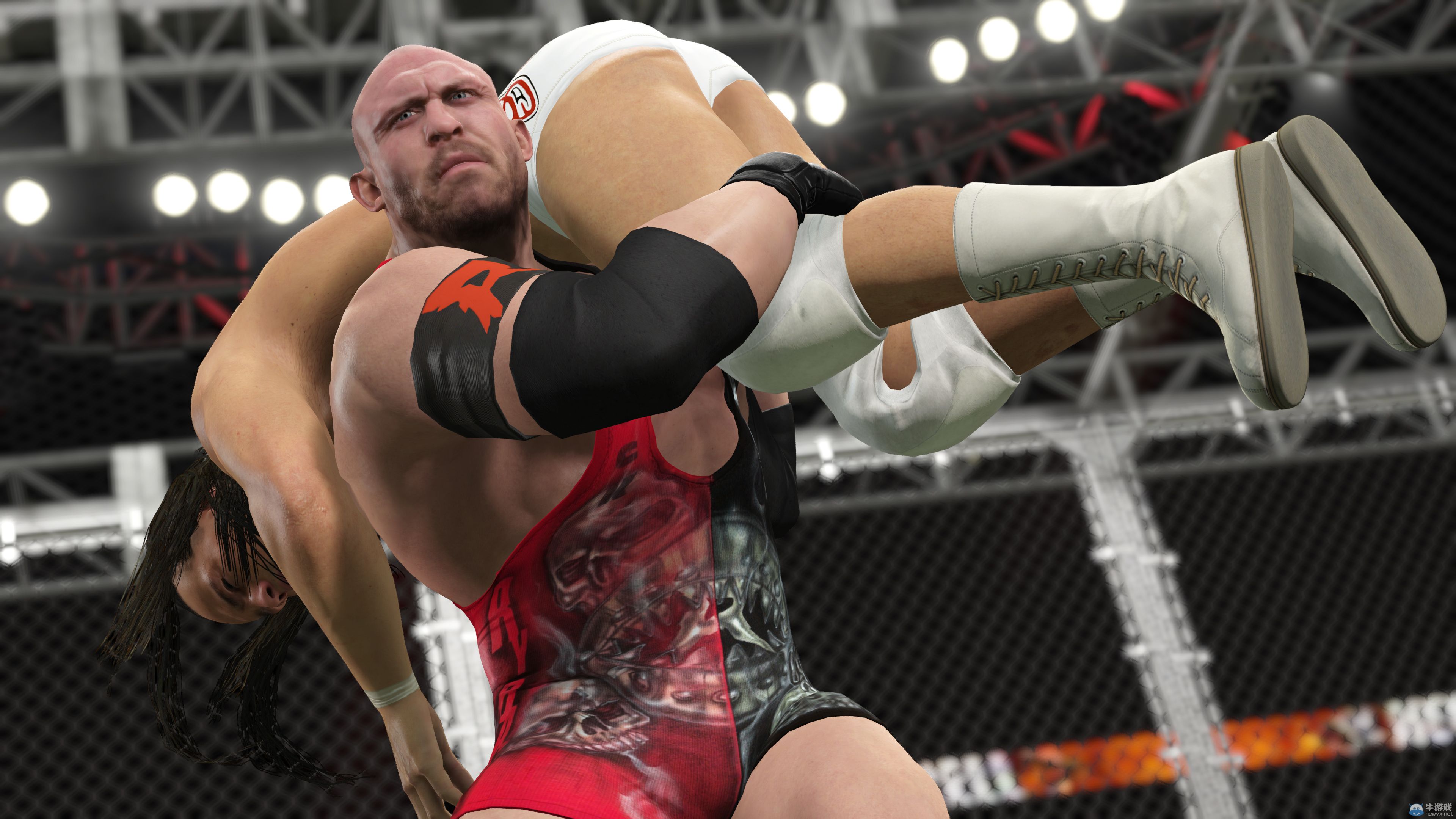 沒(méi)點(diǎn)肌肉不好意思上場(chǎng)!《WWE 2K15》次世代版最新截圖