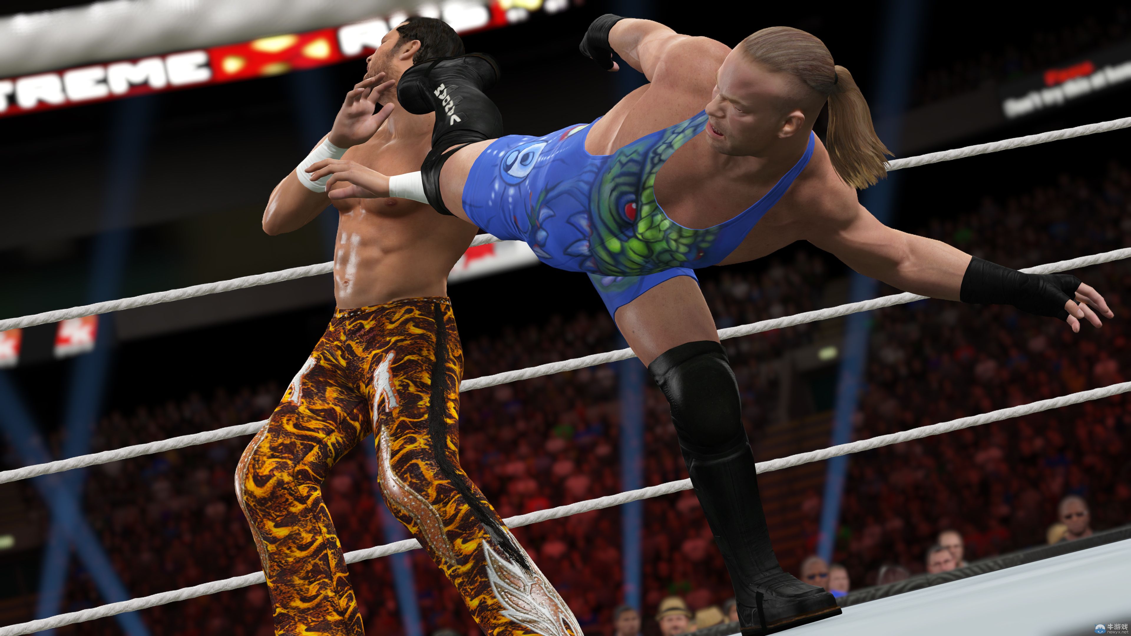 沒(méi)點(diǎn)肌肉不好意思上場(chǎng)!《WWE 2K15》次世代版最新截圖