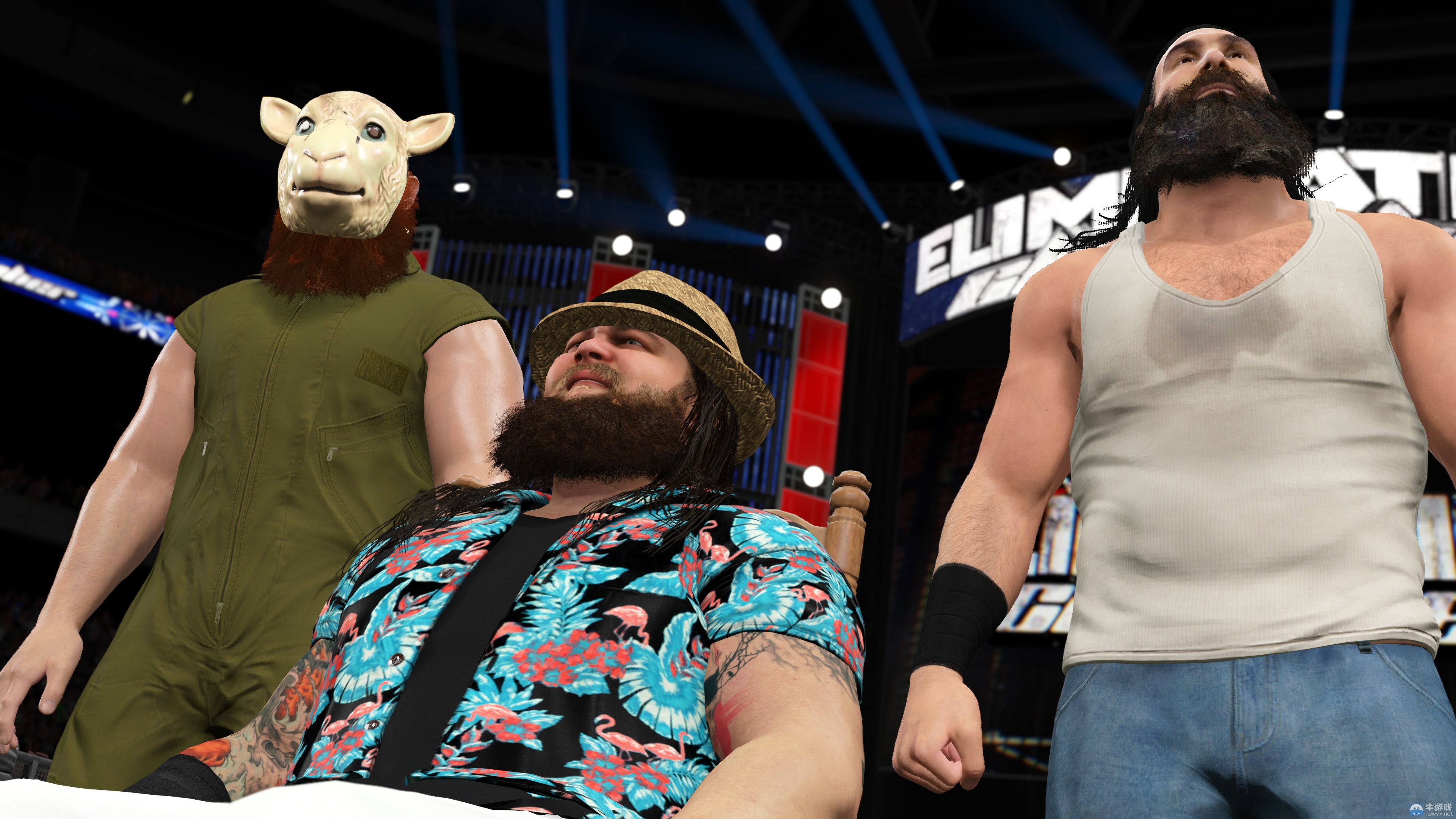沒(méi)點(diǎn)肌肉不好意思上場(chǎng)!《WWE 2K15》次世代版最新截圖