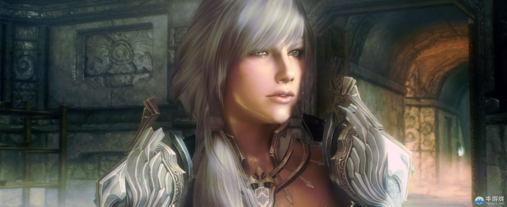 《上古卷軸5：天際》最新MOD圖賞：美眉相當美艷