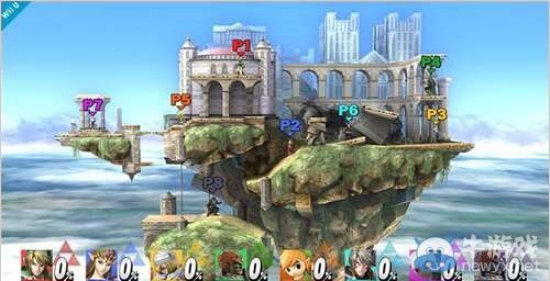 WiiU版《任天堂大亂斗》游戲影像展示Amiibo內容