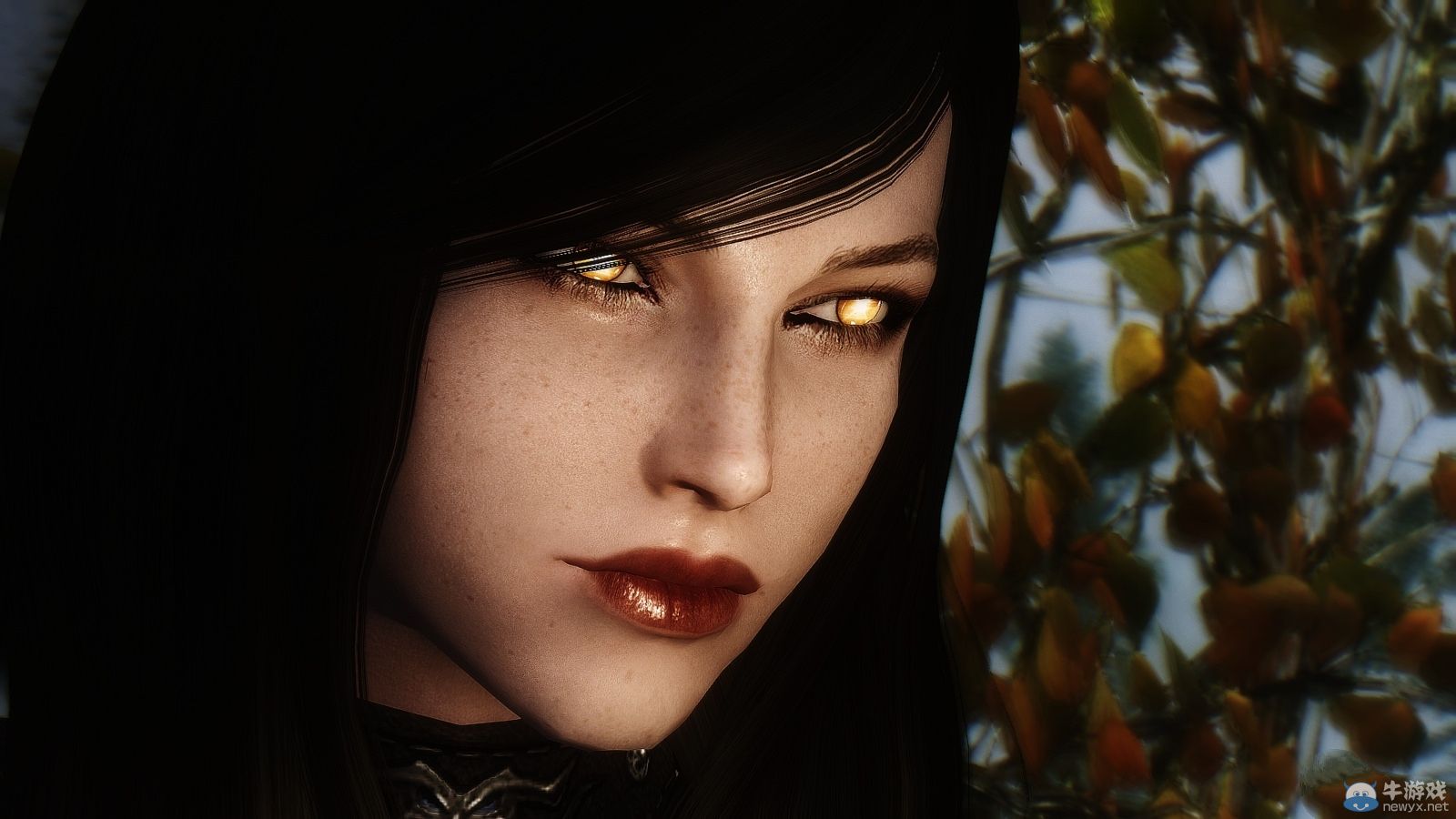 《上古卷軸5：天際》最新MOD圖賞：美眉相當美艷