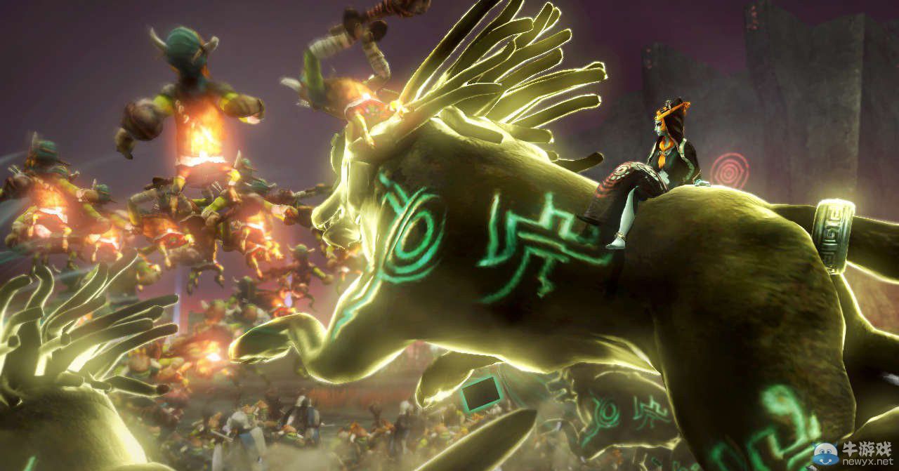 《塞爾達(dá)無雙》最新DLC大美人油漆奶：林克羞羞簡(jiǎn)約裝