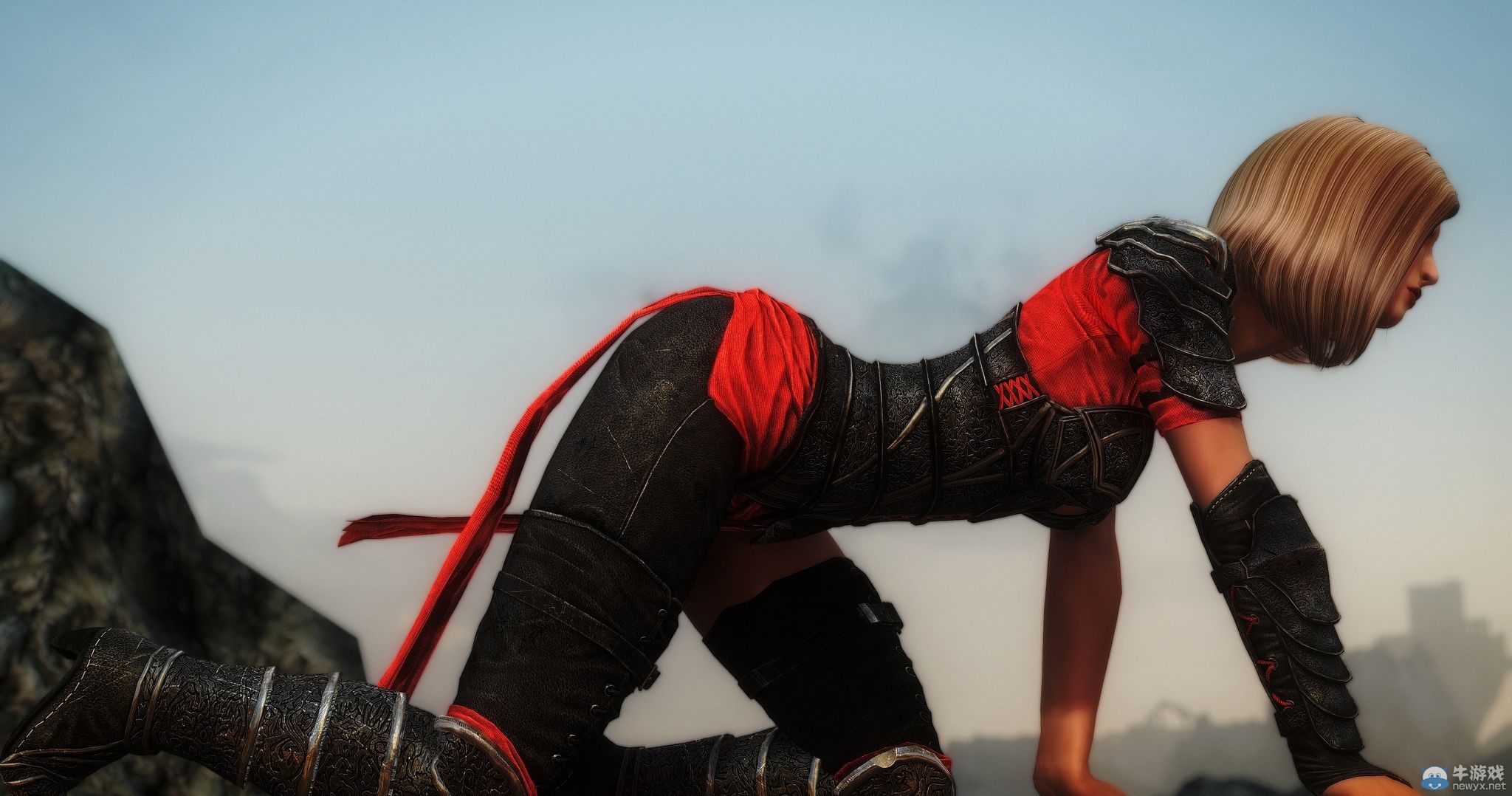 《上古卷軸5：天際》最新MOD圖賞：美眉相當美艷