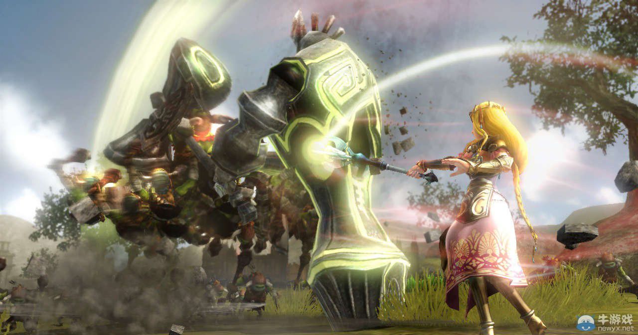 《塞爾達(dá)無雙》最新DLC大美人油漆奶：林克羞羞簡(jiǎn)約裝