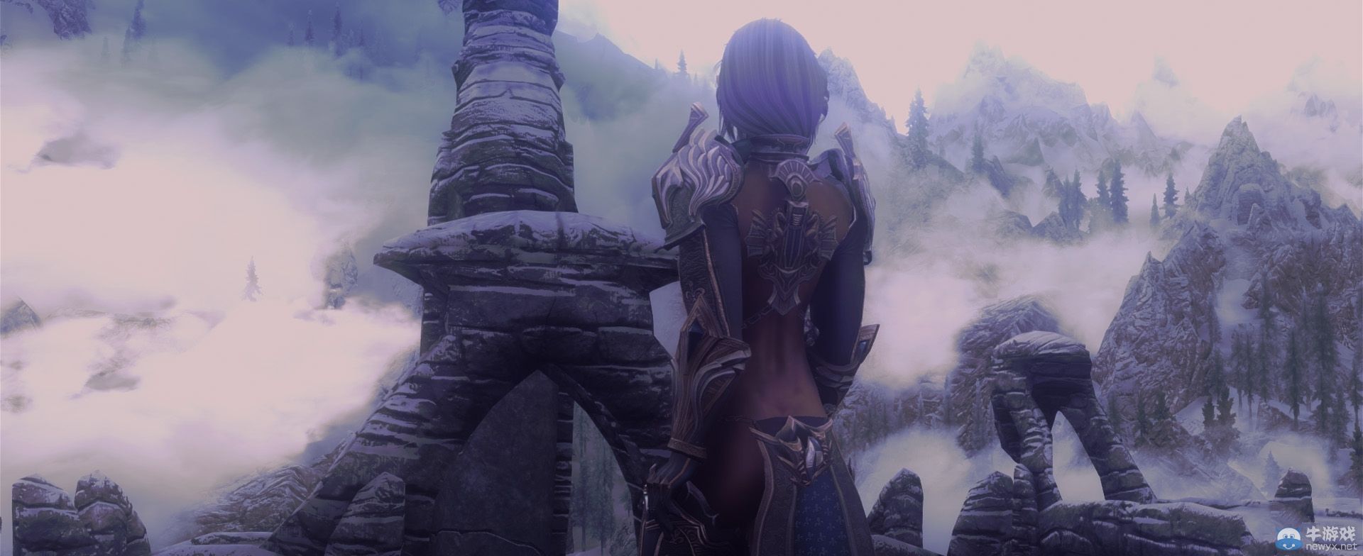 《上古卷軸5：天際》最新MOD圖賞：美眉相當美艷