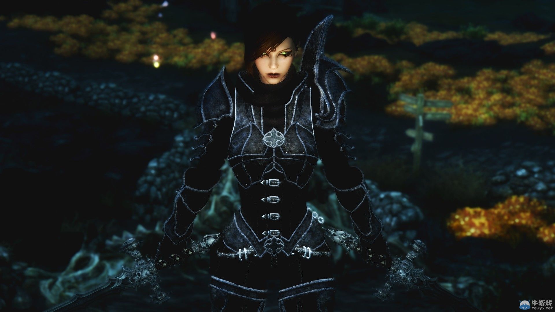 《上古卷軸5：天際》最新MOD圖賞：美眉相當美艷