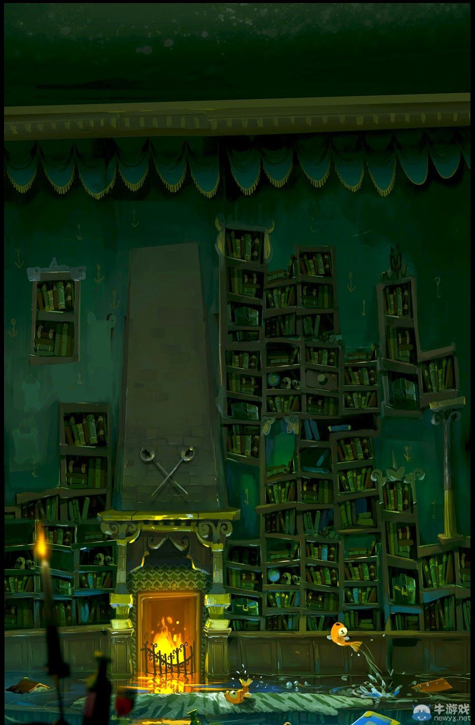 《雷曼：傳奇》未采用關卡德古拉城堡展示影像