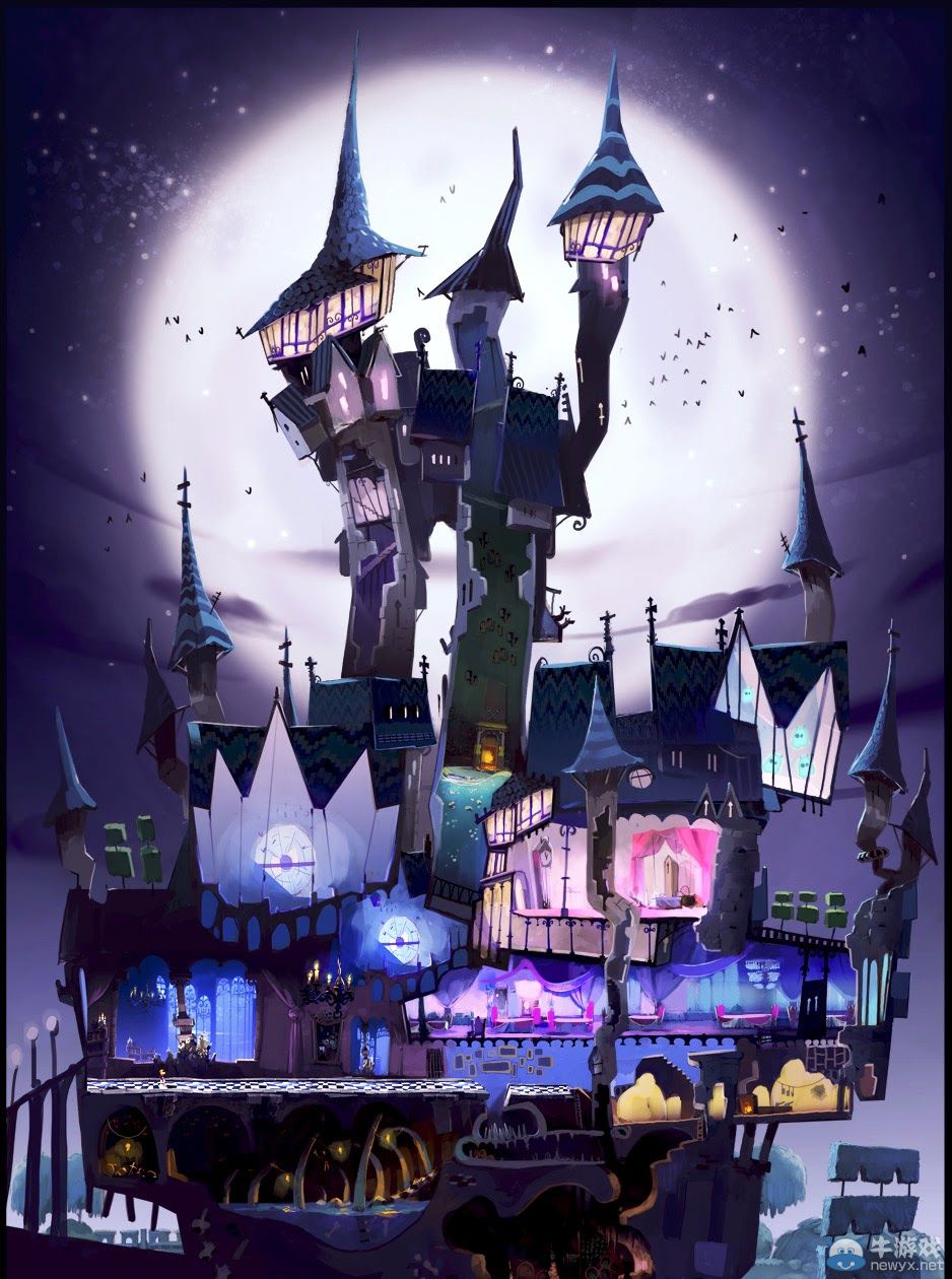 《雷曼：傳奇》未采用關卡德古拉城堡展示影像