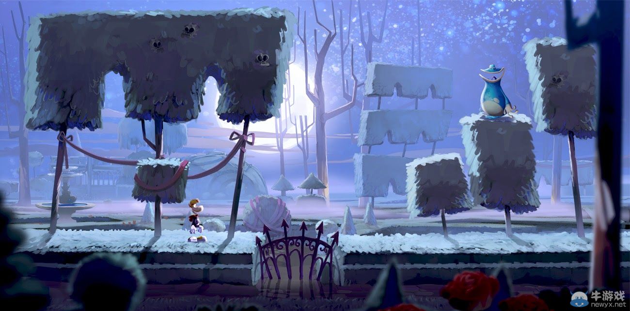 《雷曼：傳奇》未采用關卡德古拉城堡展示影像