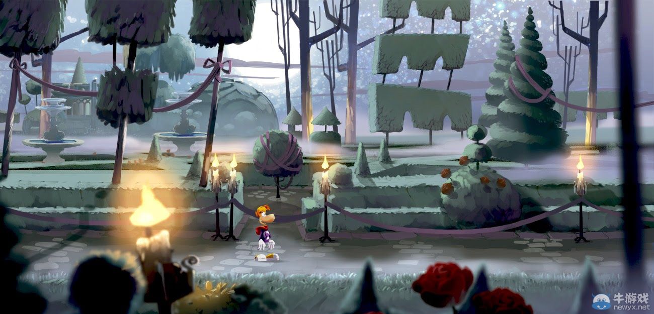 《雷曼：傳奇》未采用關卡德古拉城堡展示影像