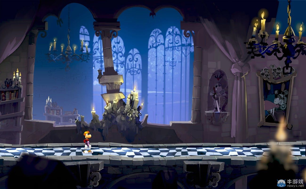 《雷曼：傳奇》未采用關卡德古拉城堡展示影像