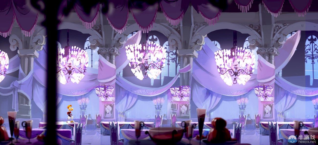 《雷曼：傳奇》未采用關卡德古拉城堡展示影像