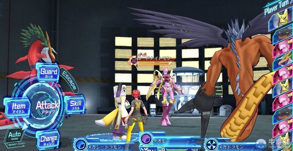《數(shù)碼寶貝故事：賽博偵探》（Digimon Story：Cyber Sleuth）巨乳網(wǎng)襪妹登場(chǎng)：亞古獸究極進(jìn)化