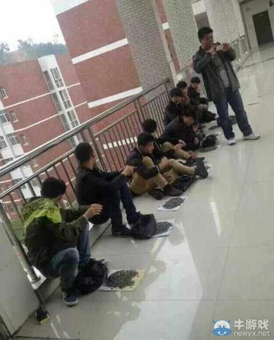 還缺學生不?學生上課嗑瓜子,老師買百斤讓其嗑個夠