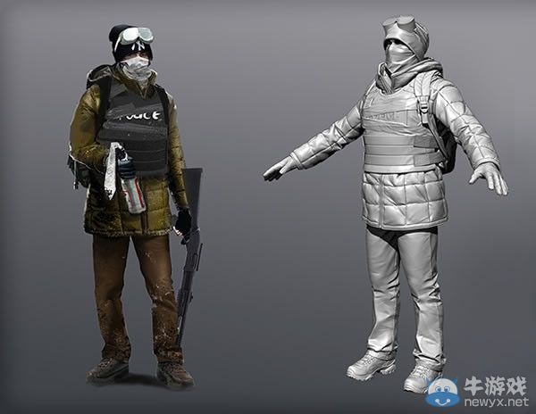 《全境封鎖》人物模型情報公開：真心不錯哦！