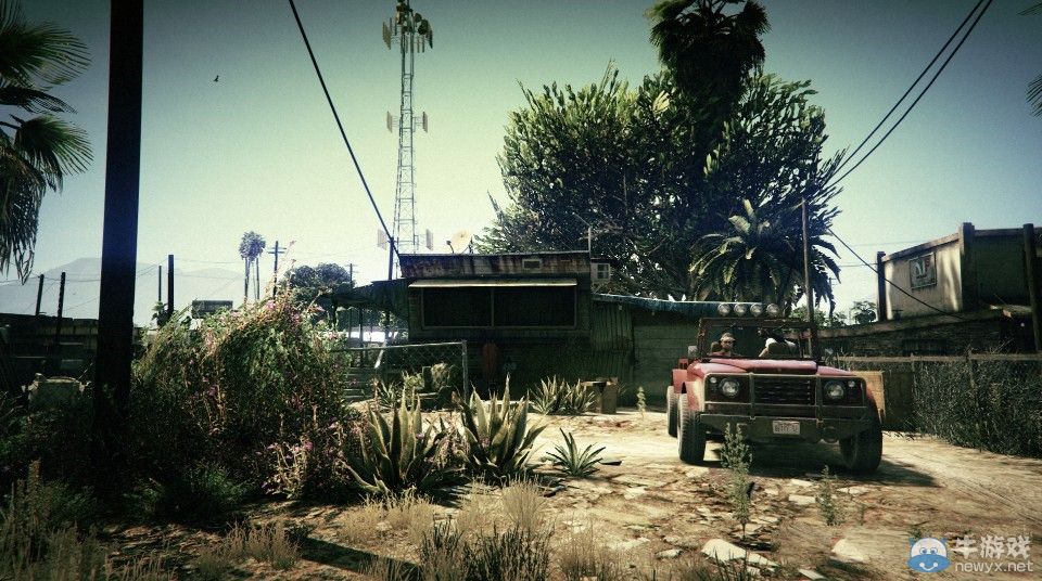 《俠盜獵車手5》（GTA5）驚現(xiàn)“PS2畫質(zhì)”Bug：一下回到解放前