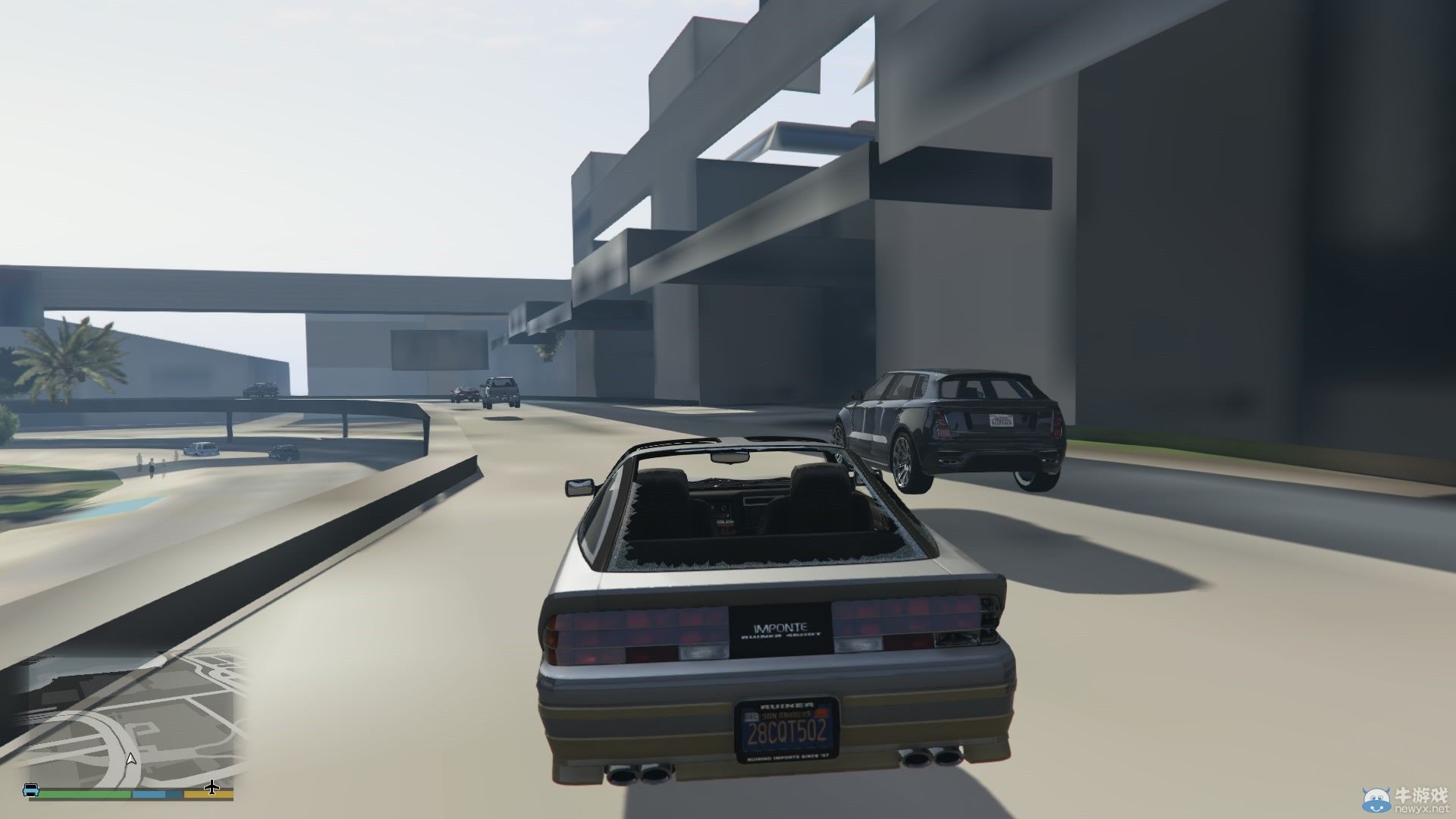 《俠盜獵車手5》（GTA5）驚現(xiàn)“PS2畫質(zhì)”Bug：一下回到解放前