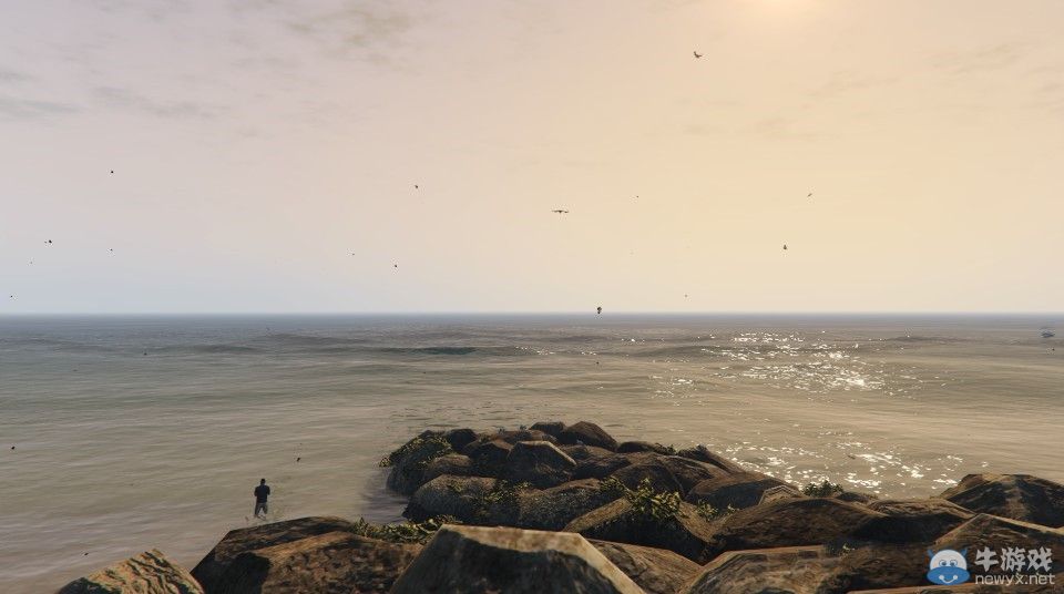 《俠盜獵車手5》（GTA5）驚現(xiàn)“PS2畫質(zhì)”Bug：一下回到解放前